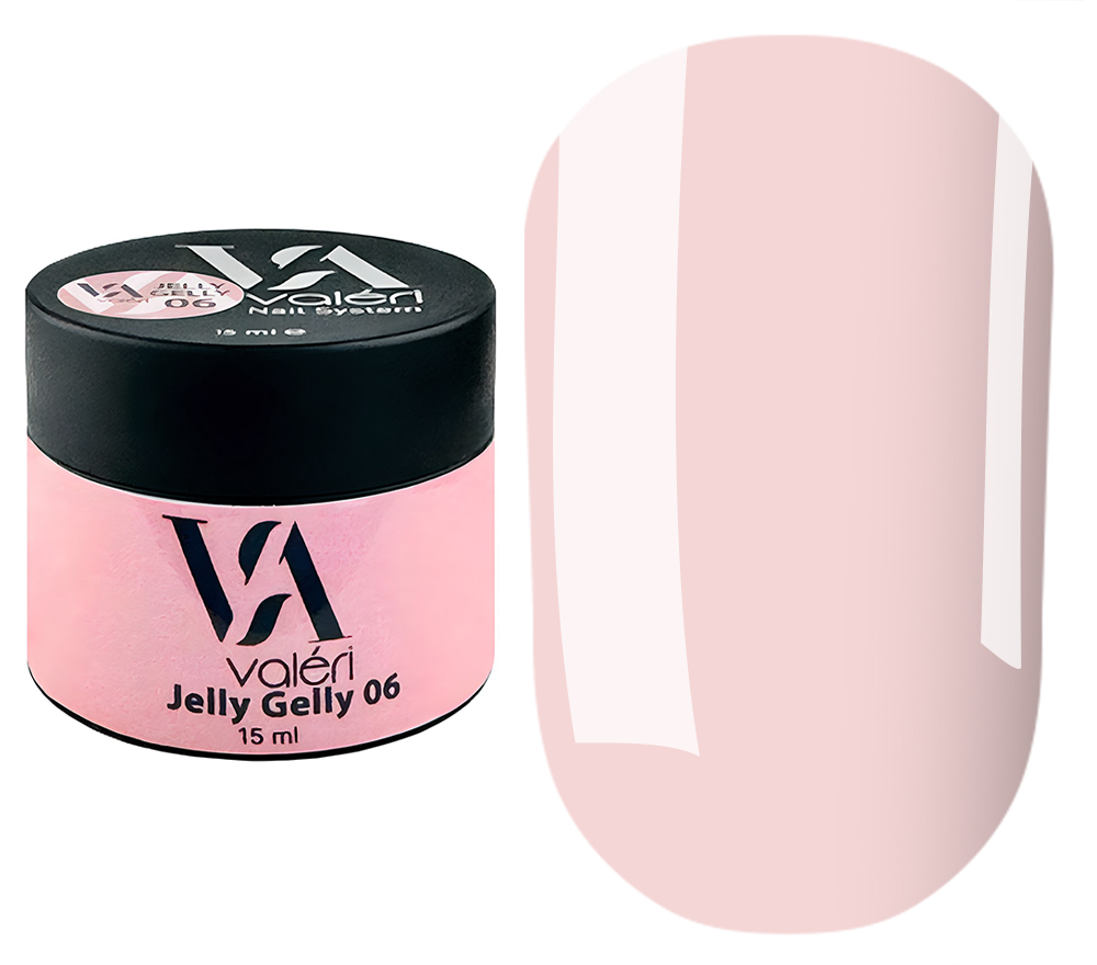 Valeri Jelly Gelly Gel #06 "Dark Pink" 15 ml