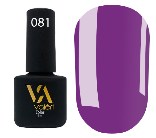 Valeri Gelpolish #081 "Deep Lilac" 6 ml