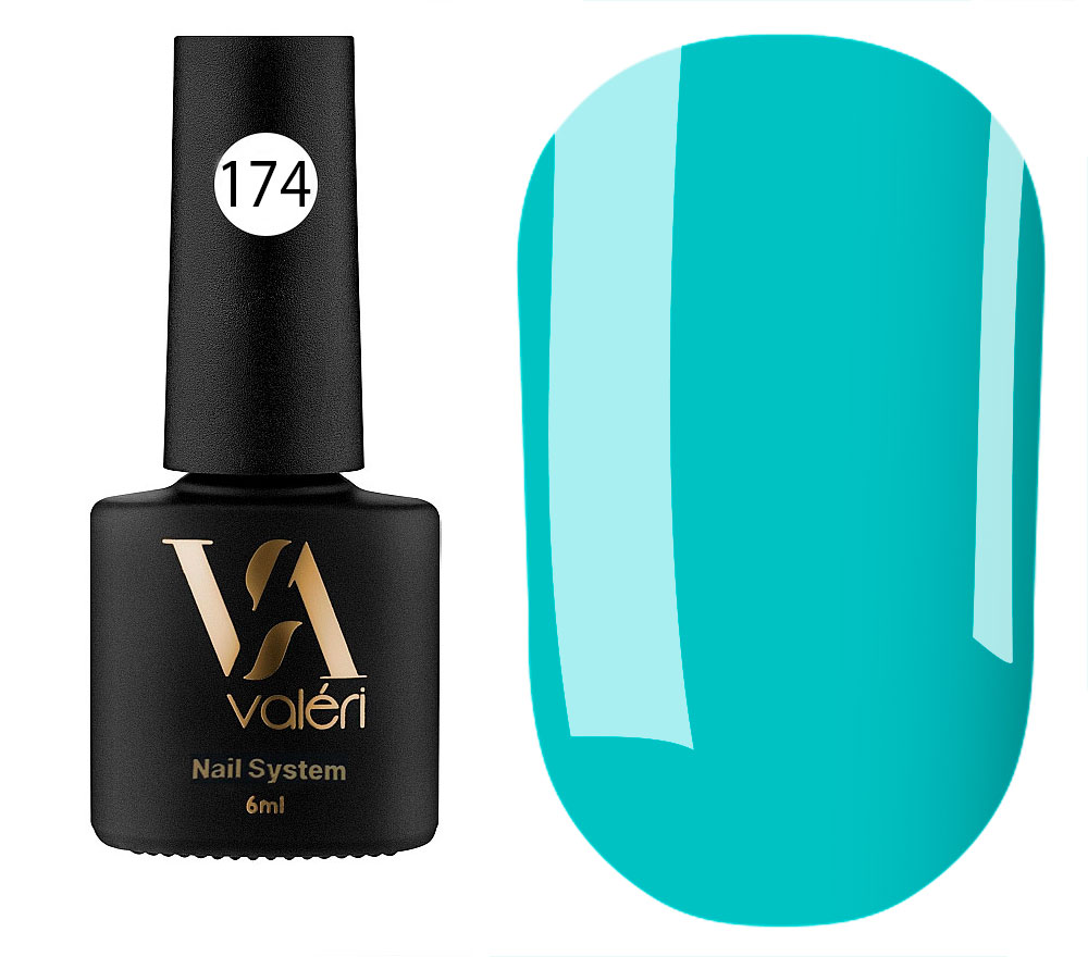Valeri Gelpolish #174 "Tiffany Blue" 6 ml