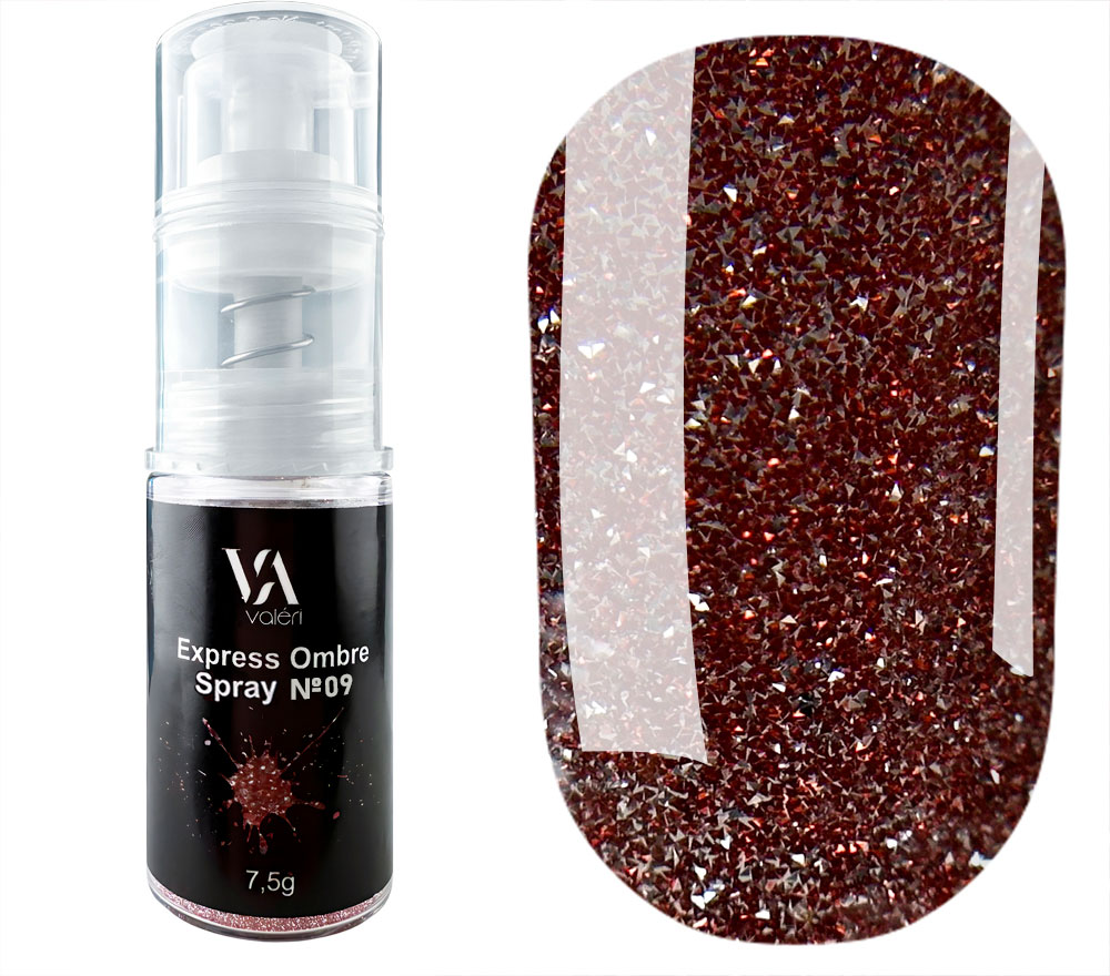 Valeri Express Ombre Spray #09 "Coral Red"
