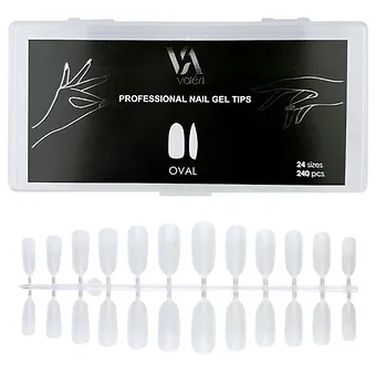 Valeri Professionele Nagel Gel Tips “Oval”
