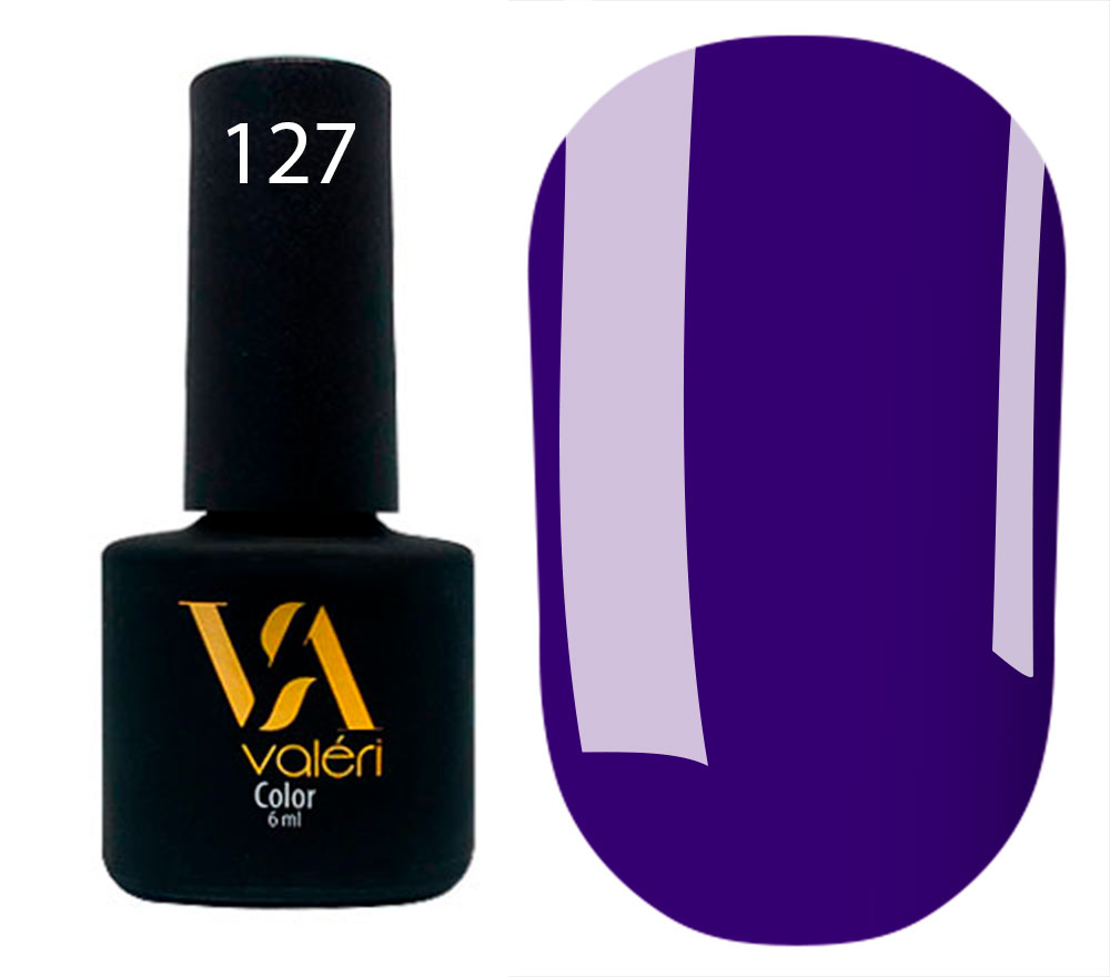 Valeri Gelpolish #127 "Electric Blue Jelly" 6 ml
