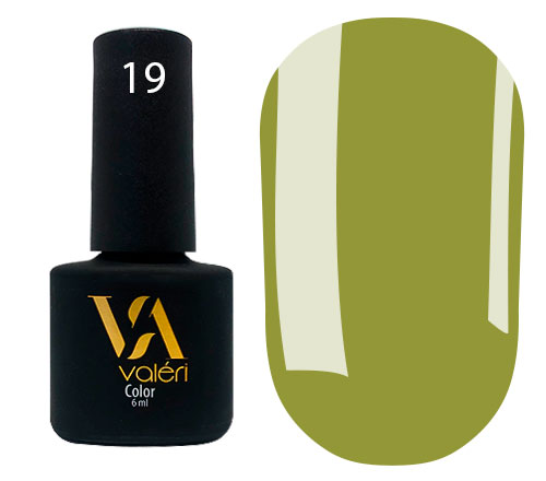 Valeri Gelpolish #019 "Light Olive" 6 ml