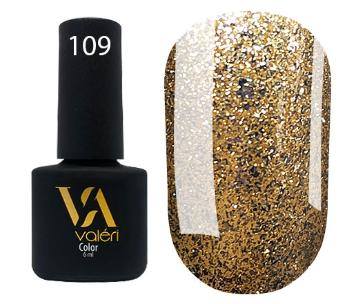 Valeri Gelpolish #109 "Yellow Gold Shimmer" 6 ml