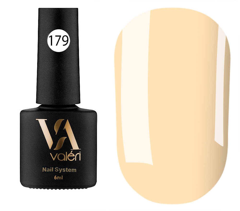 Valeri Gelpolish #179 "Pastel Light Yellow" 6 ml