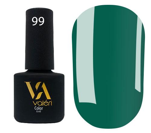 Valeri Gelpolish #099 "Emerald Green" 6 ml