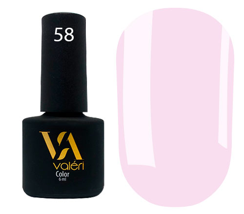 Valeri Gelpolish #058 "Pink Lilac" 6 ml