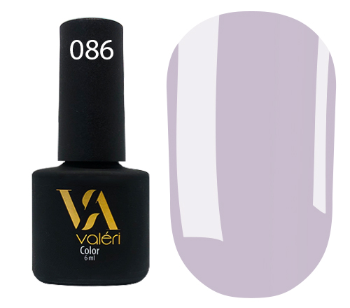 Valeri Gelpolish #086 "Cool Grey Lilac" 6 ml
