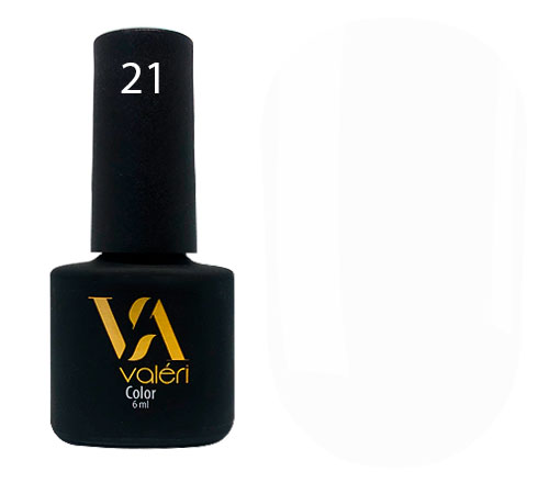 Valeri Gelpolish #021 "White" 6 ml