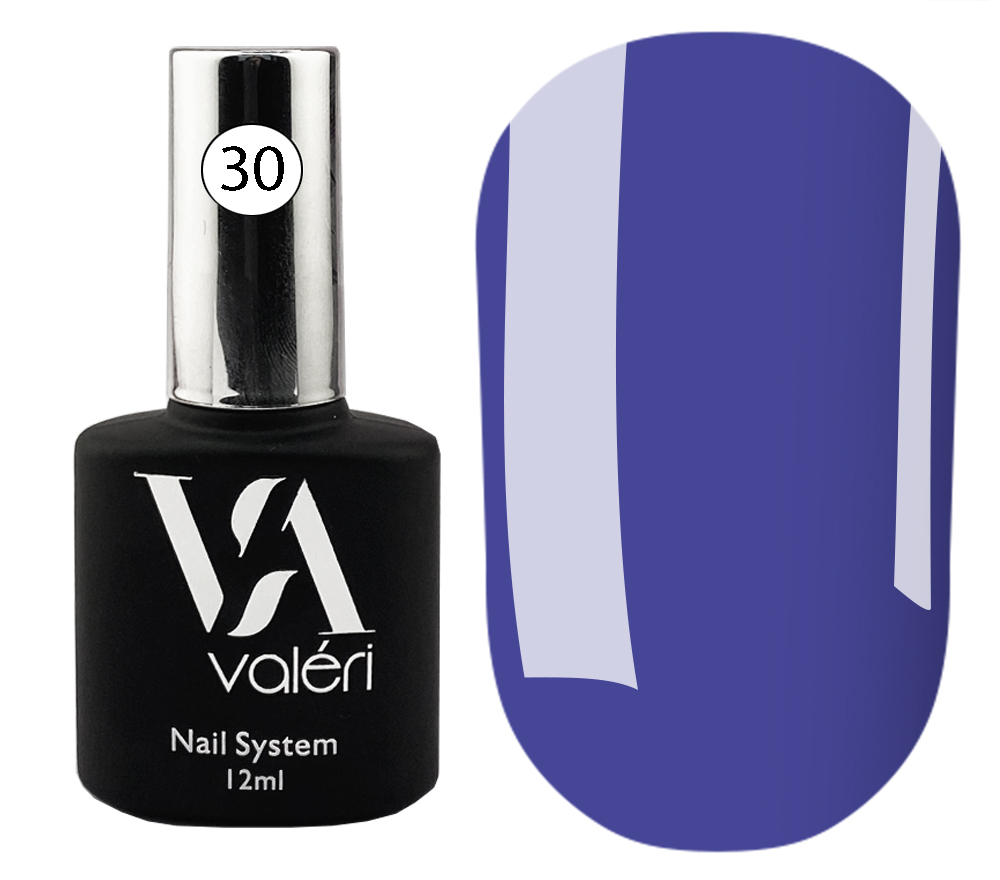 Valeri "BIAB" French Base #30 "Bright Blue Cornflower" 12 ml
