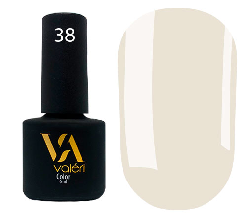 Valeri Gelpolish #038 "Grey" 6 ml