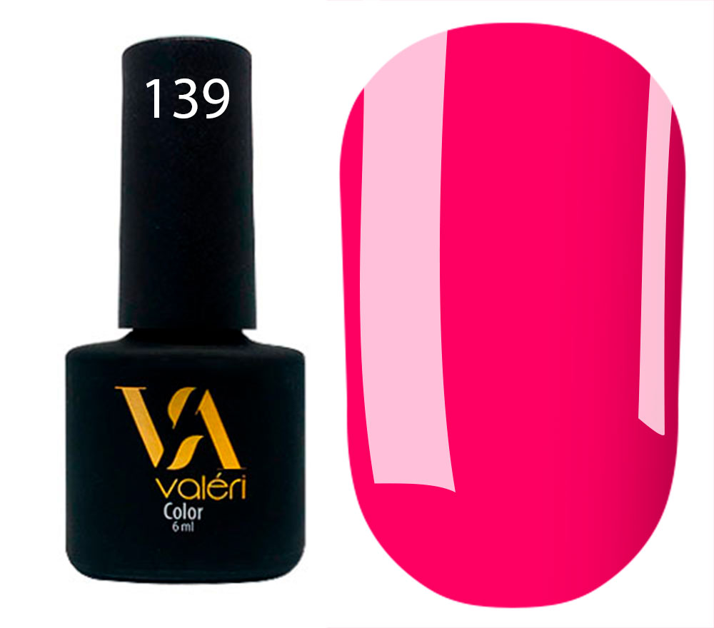 Valeri Gelpolish #139 "Neon Dark Pink" 6 ml