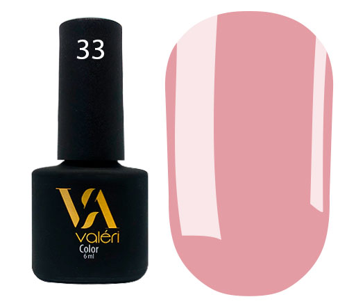 Valeri Gelpolish #033 "Pastel Pink" 6 ml