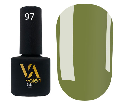 Valeri Gelpolish #097 "Khaki Green" 6 ml