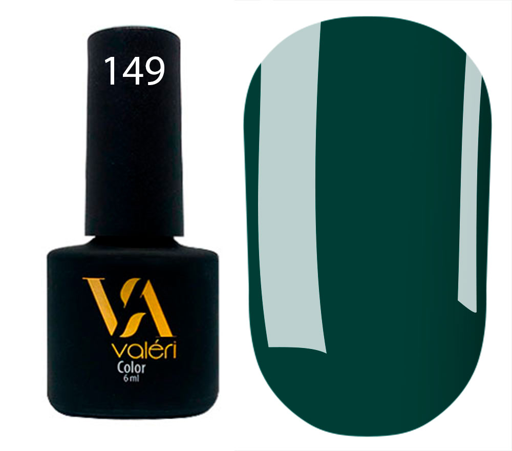 Valeri Gelpolish #149 "Dark Green" 6 ml