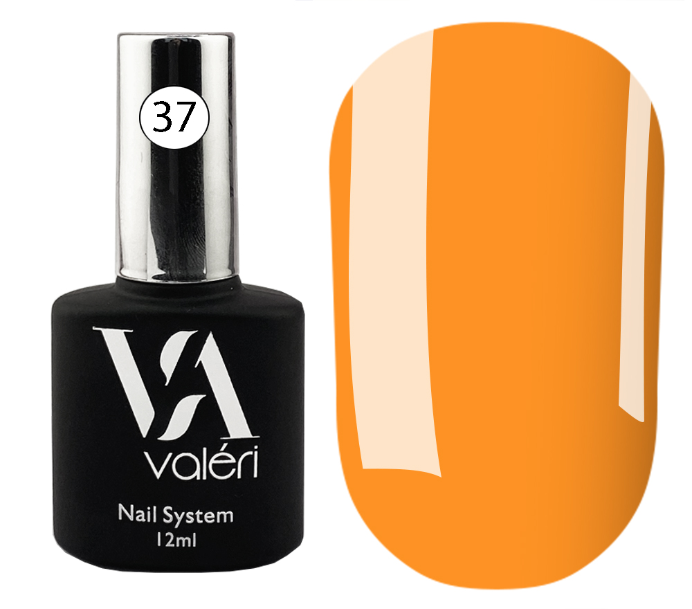 Valeri "BIAB" French Base #37 "Neon Orange Tangerine" 12 ml