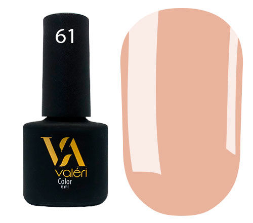 Valeri Gelpolish #061 "Cool Caramel Beige" 6 ml