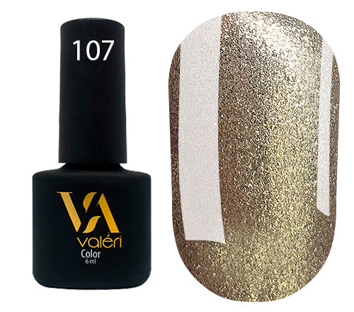 Valeri Gelpolish #107 "Gold Shimmer" 6 ml
