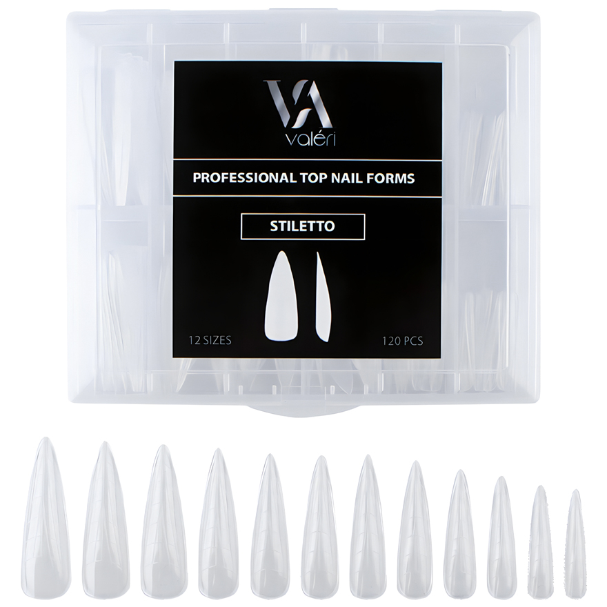 Valeri Top Nail Forms "Stiletto"
