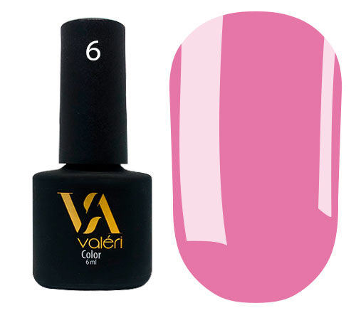 Valeri Gelpolish #006 "Lilac Pink" 6 ml