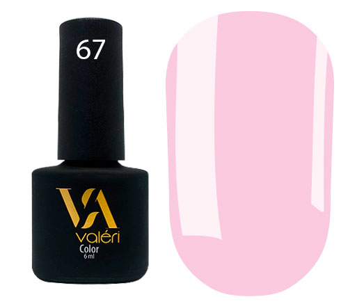 Valeri Gelpolish #067 "Lilac Pink" 6 ml