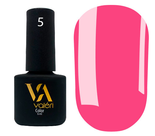 Valeri Gelpolish #005 "Neon Raspberry Pink" 6 ml