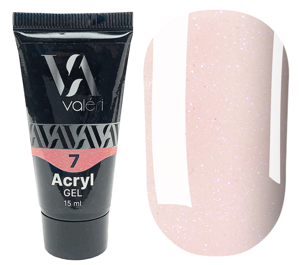Valeri Acrylgel #07 "Shimmer Pink" 15 ml