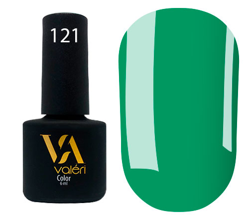 Valeri Gelpolish #121 "Vivid Cool Mint" 6 ml
