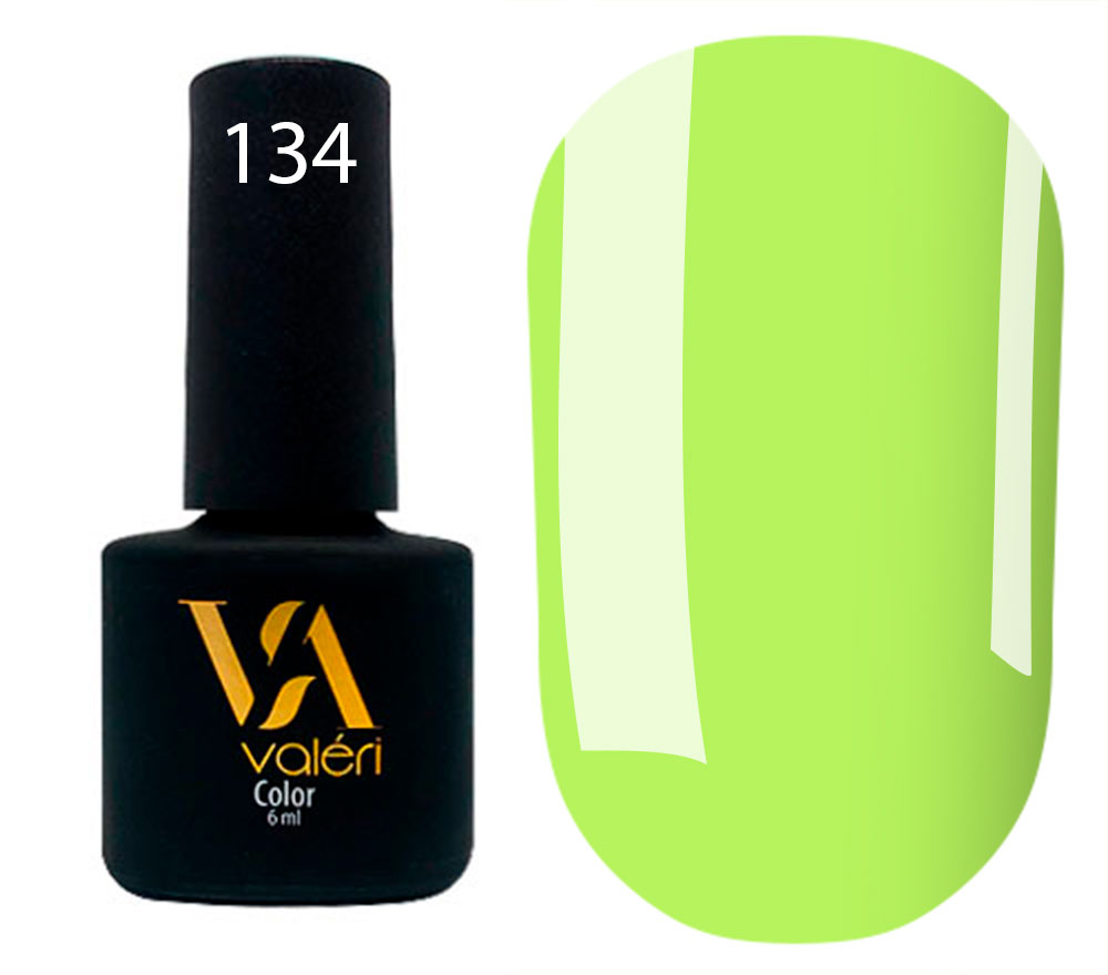 Valeri Gelpolish #134 "Neon Yellow" 6 ml