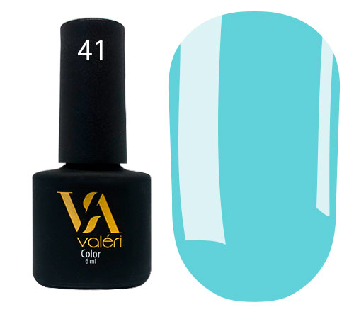 Valeri Gelpolish #041 "Bright Azure" 6 ml
