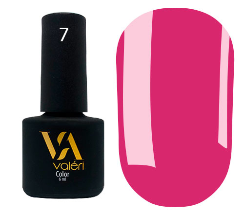 Valeri Gelpolish #007 "Bright Raspberry Pink" 6 ml